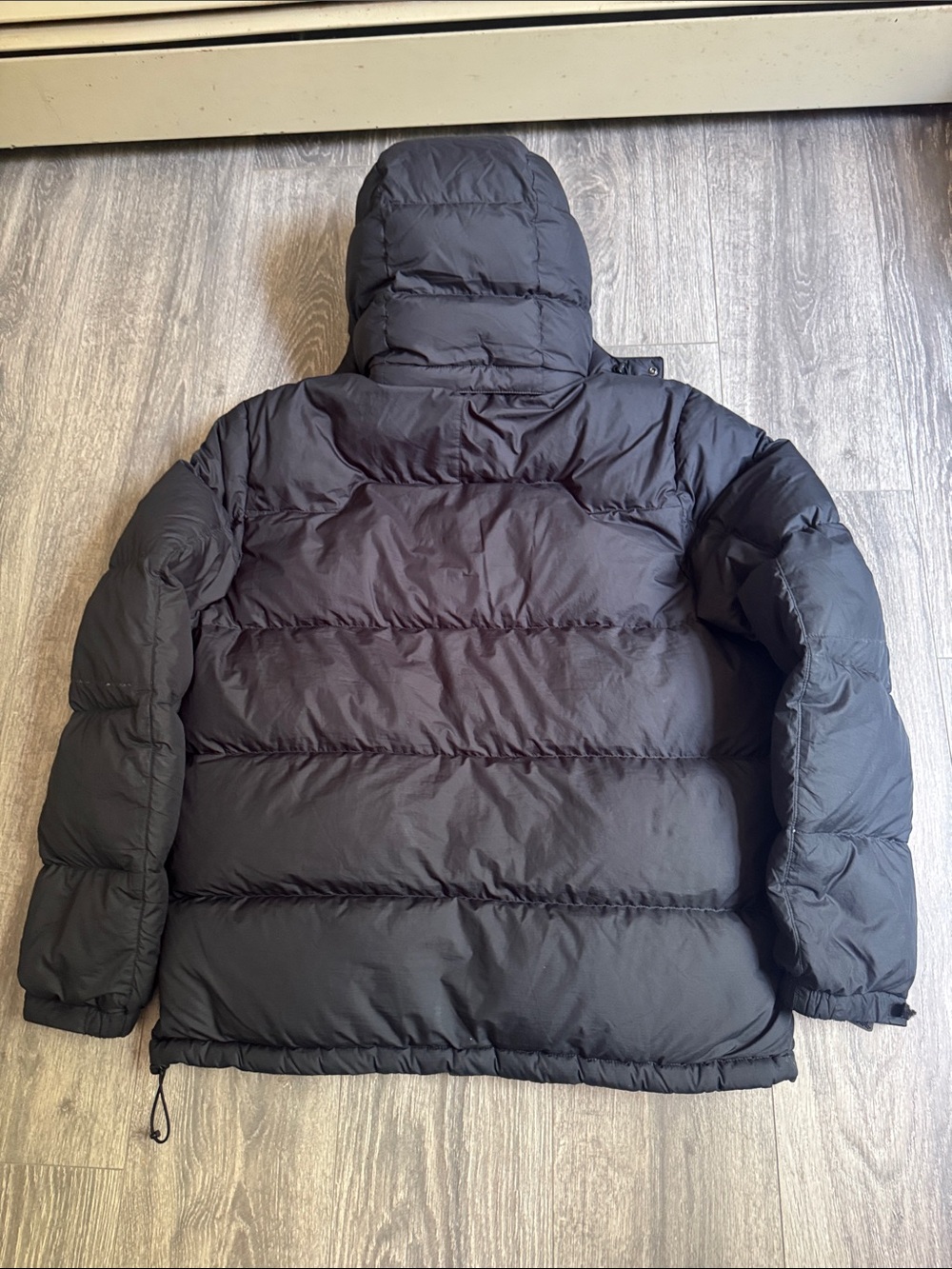 Polo by Ralph Lauren Black Hooded Quilted Down Puffer Jacket - Picture 14 of 16